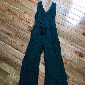 Anthropologie Wide Leg Jumpsuit